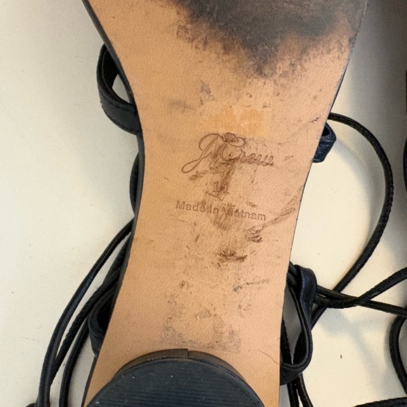 J Crew Strappy Mini Heel Sandal size 11 - Picture 7 of 7